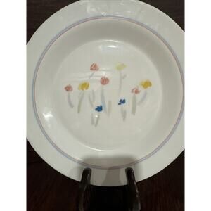 Vintage ARCOPAL Plate Glass Dinner Plates France Set of 5 (564)